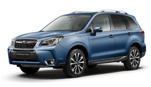 Subaru Forester tapizado de volantes