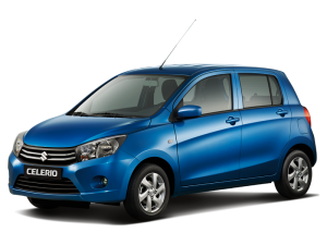 Suzuki Celerio tapizado de volantes