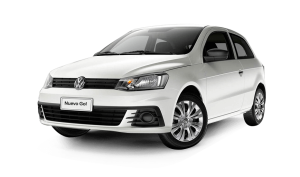 Volkswagen Gol tapizado de volantes